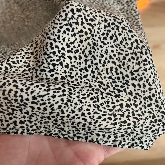 Sienna Sky Medium Leopard Animal Print Strapless Dress - Picture 3 of 4